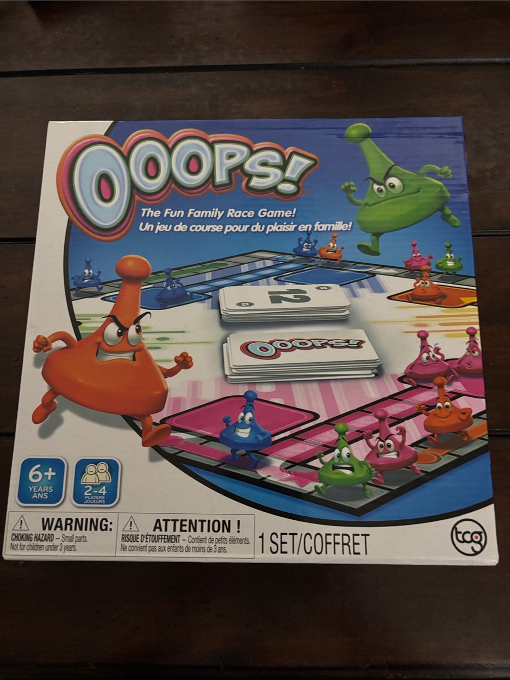Ooops! Family Race Game - Colorful Kids Board Game